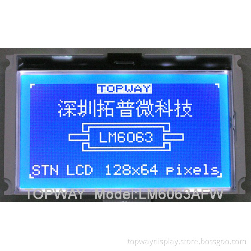 12864 Cog LCD Display (LM6063)